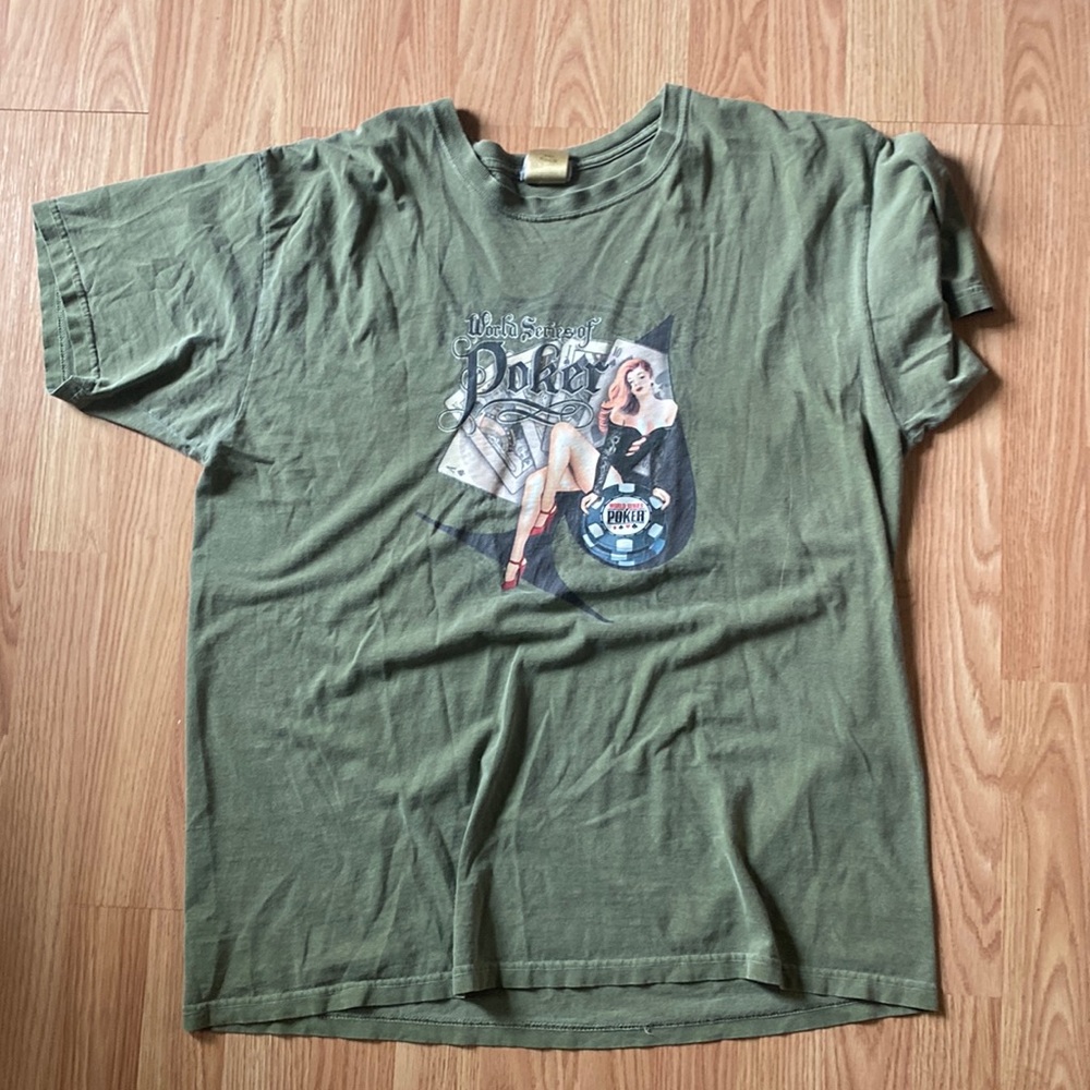 World Series of poker oversized tee